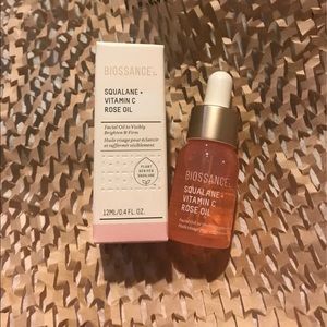 Biossance Squalane Vitamin C Rose Oil